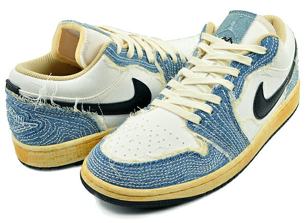 お得な割引クーポン発行中 【あす楽 対応 】【 ナイキ エアジョーダン 1 ロー SE】NIKE AIR JORDAN 1 LOW SE WORLD MAKE JAPAN SASHIKO ashen slate/blk-pale ivory fn7670-493 スニーカー AJ1 刺子