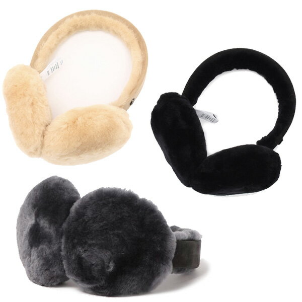 お得な割引クーポン発行中!!【エミュ オーストラリア アンガフック イヤーマフ】EMU Australia ANGAHOOK EARMUFFS w9403 シープスキン ムートン 耳当て エミュー イヤーマフラー