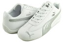 お得な割引クーポン発行中!!【プーマ スピードキャット レザー】PUMA SPEEDCAT LEATHER PUMA WHITE-PUMA SILVER 401...