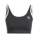 お得な割引クーポン発行中!!【アディダス オリジナルス スリーストライプス スポーツ ブラトップ】adidas 3 STRIPES ADICOLOR SPORT BRA BLACK/WHITE jd4612 ksq08 ブラック(4)