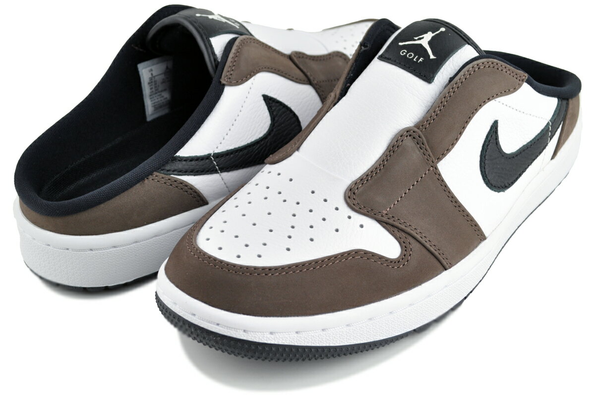 ナイキ エアジョーダン ミュール ゴルフ バロックブラウン ブラック ホワイト セイル NIKE AIR JORDAN MULE GOLF baroque br...