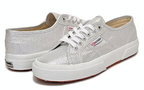 お得な割引クーポン発行中!!【あす楽 対応!!】【SUPERGA スペルガ レディース】2750 LAMEW S001820 031 GREY SILVER シルバー 銀 SUPERGA スニーカー