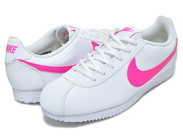 お得な割引クーポン発行中!!【あす楽 対応!!】【ナイキ スニーカー コルテッツ レディースモデル】NIKE CORTEZ GS wht/pink.b【日本未発売】