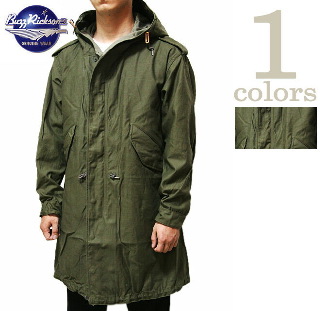 【 BUZZ RICKSON S バズリクソンズ 】 BR12266 M-51 PARKA-SHELL [ BUZZ RICKSON CLOTHES ] [ アメカジ ] [ メンズ ] [ フライトジャケット ] [ ミリタリージャケット ] [ モッズコート ]