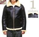 【 Y'2 LEATHER（ワイツーレザー） 】　B-6　[ Colomer Mouton Type B-6 ]　[ムートン] [ アメカジ ] [ メンズ ] [ レザージャケット ]