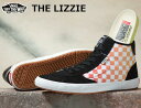 【VANS/ヴァンズ】 ◆日本正規品◆ US企画モデル THE LIZZIE CHECKERBOARD BLACK / MULTI リジー・アーマント シグネチャー チェッカーボード ブラック マルチ メンズ レディース 男性 女性 バンズ シューズ 靴 スニーカー スケート SK8 スケシュー VN0A4BX1BML