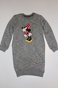 【30%OFF】【 Little ELEVEN PARIS 】MINNIE DR リトル イレブン パリ ミニー スウェット ワンピース ドレス ディズニー DISNEY 15F6LD13 子供服 キッズ 輸入 海外 インポート