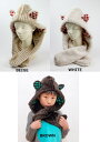 ▼▼SALE セール 半額 50%OFF▼▼ 【ZoZIO ZaKKA / ゾジオ ザッカ】 ゾジヲ Fur cap muffler ファー キャップ マフラー...