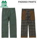 【 inhabitant / インハビタント 】 (2023 AUTUMN&WINTER) PADDED PANTS パデッド パンツ 耐水 撥水 中綿 スノー...