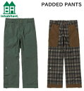 y inhabitant / Cnr^g z (2023 AUTUMN&WINTER) PADDED PANTS pfbh pc ϐ   Xm[ EFA Xm[pc Xm[{[h XL[ Cnr O[ uE2 ism23ob52