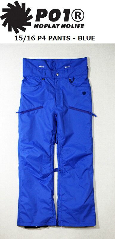 【 送料無料 】【 SALE セール 】 P01 PLAY DESIGN SNOWBOARD WEAR P4 MICHELIN PANTS BLUE P01SW14PP4 パンツ　ボトムス プレイ デザイン スノー ウェア スノーボードウェア スノボ レアアイテム デッドストック