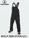 yVOLCOM /{Rz y{Kiz 22-23 ROAN BIB OVERALL SNOW WEAR PANTS ru I[o[I[ rup pc Xm[{[h XL[ EFA HR Xm{ Y fB[X BLK BLACK ubN  G1352306