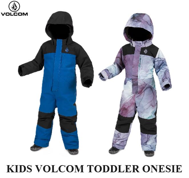 【 VOLCOM 】 正規品 KIDS VOLCOM TODDLER ONESIE ONE PIECE ワンピース つなぎ スノー パンツ snowboard wear スノーボード スノボ スキー ウェア ボトムス キッズ トドラー 子供用 男の子 女…