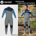 {Ki  2023 Volcom WETSUITS {R EFbgX[c MODULATOR 3/2mm CHEST ZIP L/S FULL WETSUIT CRUZER BLUE CZB N[U[ u[ O[ f[^[ W[W `FXgWbv 3mm tX[c l j CO i q WjA A9532203 23-24