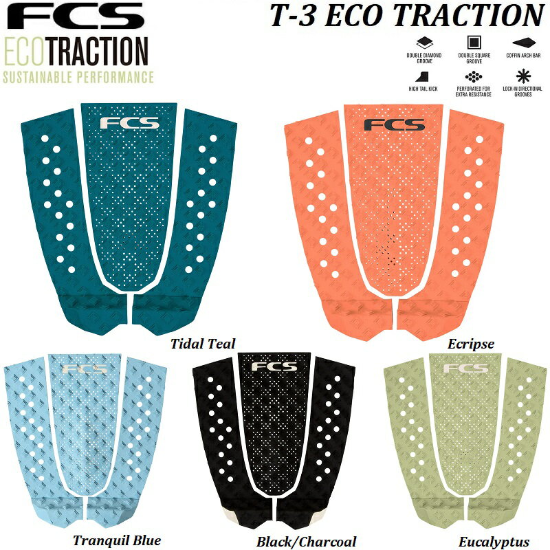 ڹʡ̵ 󥰥ץ쥼ȡ 2025 FCS TRACTION T3 ECO DECK PAD GRIP ե...