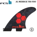 【国内正規品・送料無料】新色 FCS II FIN THRUSTERS AM PC Tri Set SMALL - S RED BLACK エフシーエス 2 ツ...