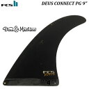 SALE セール 【 国内正規品・送料無料 】 FCS II DEUS Connect PG Longboard Fin 9inch 9インチ エフシーエス 2...