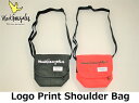 【Mark Gonzales/マークゴンザレス】 《レターパックライト(追跡可能メール便)指定/送料無料》 Logo Print Shoulder Bag MG...