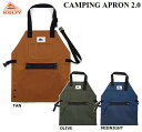 【 KELTY / ケルティ 】 【国内正規品】 CAMPING APRON 2.0 キャンピング エプロン 首掛け メンズ レディース 男女兼用 スポーツ キ...
