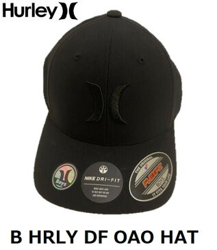 【HURLEY/ハーレー】 ◇国内正規品◇ B HRLY DF OAO HAT AO4101 014 CAP キャップ 帽子 FLEXFIT ロゴ サーフィン サーフブランド 男の子 キッズ 子供用 BOYS NIKE DRI FIT ナイキドライフィット