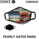 【STANCE/スタンス】 ◆国内正規品◆ PEARLY GATES MASK MULTI リバーシブル 柄 無地 肌に優しい 速乾性 洗濯可 息がしやすい 非医療用 メンズ レディース キッズ ジュニア 男性 女性 子供 花粉症 飛沫 自転車 バイク 洗濯可 AH01C21PEA