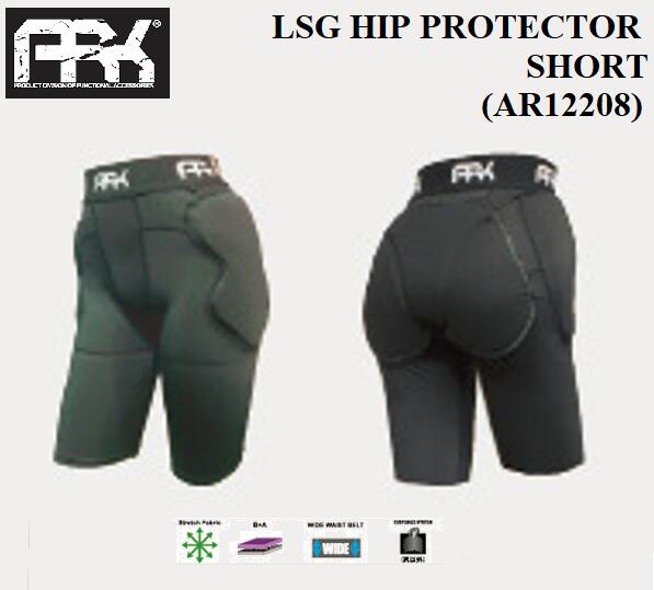 【ARK / エーアールケー】 ◇モ デ ル：LSG HIP PROTECTOR SHORT --AR12208-- ◇日本正規品(国内代理店流通商品) ◇カラー： ・BLACK(ブラック） ◇サイズ展開： 【UNISEX】 100,XXS,XS,S,M,L,XL 【WOMENS】 WS,WM,WL ※サイズはあくまでも 目安として参考になさってください。 体型や使用状況で着心地に多少 違いはございます。 ◇市場希望小売価格 /8,690円(税込) ◇アイテム詳細： PF-01FORM+3D Air Meshの2層構造を採用。 外付けパッド仕様にすることによって運動性能を損なわずに パッド間の隙間が開かないようになりプロテクト性能が向上。 タイトなパンツ(一部除く)にも対応 素材： ポリエステエル85％/ポリウレタン15％ ↓ご注文前に必ずお読みください↓ ◆商品確保・在庫状況について 当店は実店舗と在庫を共有し販売しております。 そのため同時注文・タイムラグ等で完売となってしまう場合がございます。 その際は大変申し訳ございませんが キャンセルとさせていただきますので ご了承ください。 ※イメージが違う、サイズが合わない、 注文を間違えた等のお客様のご都合による キャンセル、返品、交換は一切行っておりません。（セール品を含む） ※外箱の破れや潰れがある場合がございます。 商品に影響のない範囲はご了承ください。 ※記載の画像はお使いのパソコンなどの 環境により多少色の誤差が生じる場合がございます。 ご了承ください。 その他、お買い上げ前に 決済・配送・返品のページを ご確認いただけるようお願い申し上げます。