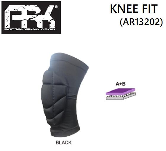 22-23モデル 定形外郵便指定 【 ARK / エーアールケー 】 KNEE FIT BLACK ニー フィット メンズ レディース ウィメンズ 男性 女性 膝 サポーター プロテクター ブラック スキー スノーボード GK ゴールキーパー スケートボード ヒザパッド パット 左右セット