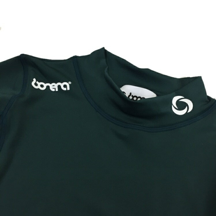 【 BONERA ボネーラ 】 長袖インナーシャツ IN-002T DARK GREEN ストレッチ L/S INNER SHIRTS プラクティス スパッツ 練習着 ユニフォーム ウェア サッカー フットボール フットサル メンズ レディース キッズ ジュニア 子供 小学生 ダークグリーン SOCCER FOOTBALL FUTSALネット注文 サッカー 用品 セール