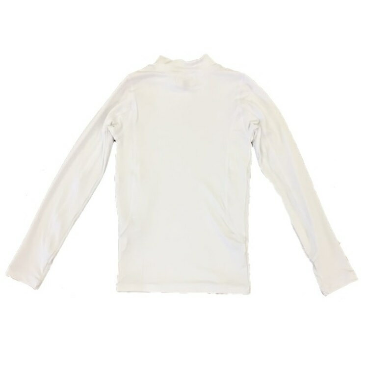 【 BONERA / ボネーラ 】 長袖インナーシャツ IN-002T WHITE ストレッチ L/S INNER SHIRTS プラクティス スパッツ 練習着 ユニフォーム ウェア サッカー フットボール フットサル メンズ レディース キッズ ジュニア 子供 小学生 WHT ホワイト 白 SOCCER FOOTBALL FUTSAL 2