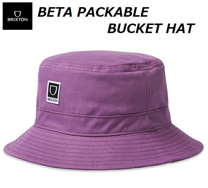 【 BRIXTON / ブリクストン 】 【国内正規品】 ◆レターパックライト(追跡可能メール便)指定/送料無料◆ BETA PACKABLE BUCKET HAT パッカブル バケット ハット 帽子 ハット 90年代ファッション ストリート アウトドア メンズ レディース サーフィン スケートボード 10958