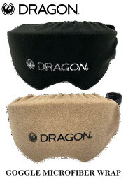 23-24 DRAGON SNOW GOGGLES ドラゴン スノー ゴーグル 《 GOGGLE MICROFIBER WRAP 》 ゴーグル保管 レンズ保護 カバー ラップ 水分吸収 便利アイテム スノーボード スキー 冬 アクセサリー 小物