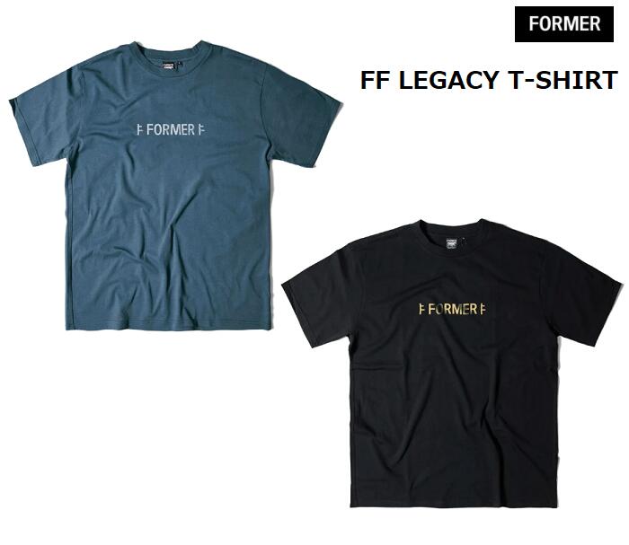 ֡ FORMER / եޡ  ڹʡ FF LEGACY T-SHIRT TEE 쥬 Ⱦµ T ƥ TEE ȥåץ  ǥ ե   Хå쥯 BLACK STEEL TE22501פ򸫤