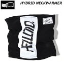 【HELLOID / へロイド 】 《レターパックライト(追跡可能メール便)指定/送料無料》 HYBRID NECKWARMER ハイブリッド ネックウォーマー フェイスマスク スキー スノーボード アウトドア アクセサリー ACCESARY 防寒具 BLACK 22HEL-50