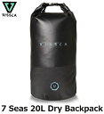 【VISSLA / ヴィスラ】 【国内正規品】 (21 SP) 7 Seas 20L Dry Pack MABGSSEA BLK BLACK ブラック ドライ パック ロールトップ ロールクロージャー ウェット サーフィン サーフ 防水 WATER PROOF ウォータープルーフ ビスラ リュック