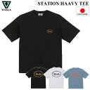   《レターパックライト(追跡可能メール便指定/送料無料》 Tシャツ STATION HAAVY TEE ステーション ヘヴィーティー T-Shirts ビスラ 半袖 ティーシャツ メンズ 男性 サーフィン JAPAN LIMITED 日本限定 M411STAJ