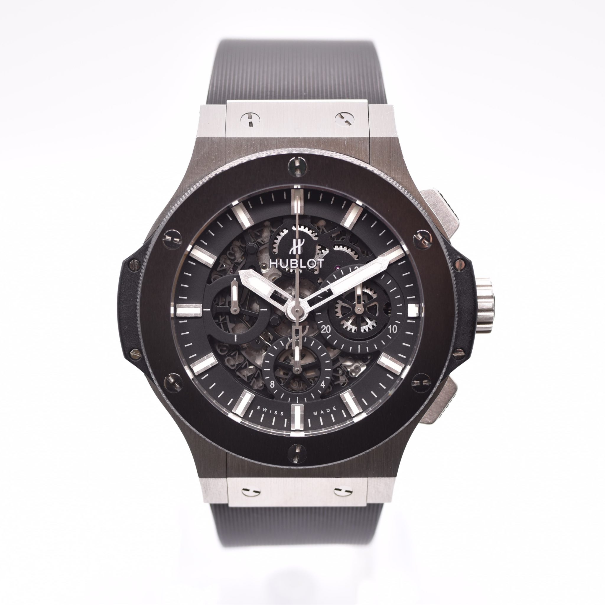 Hublot ウブロ Aero Bang ビッグバン アエロバン スチールセラミック 311.SM. ...