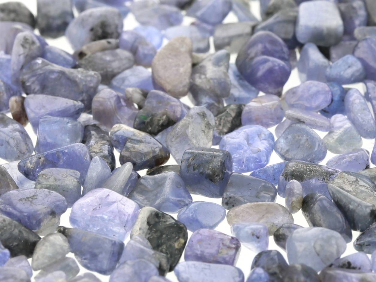 タンザナイト さざれチップ 100g | 細石 浄化 パワーストーン エネルギーチャージ 空間 浄化 天然石　スマッジング LUCAS ルカス クレンズ