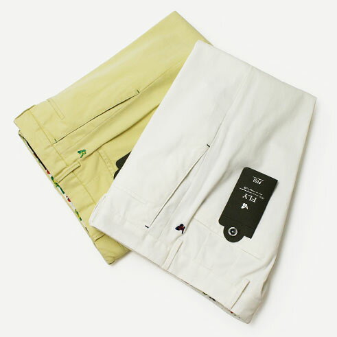 S/S 新作 PT01 / PTゼロウーノ / FLY ( フライ ) / SUPER SLIM FIT / コットン ストレッチ パンツ【CODLFY】【0010.ホワイト/0800.イエロー】【送料無料】