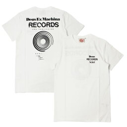 【国内正規品】【SALE20】S/S 新作 Deus ex Machina ( デウス エクス マキナ ) / RECORDS BROOKLYN ロゴ Tシャツ【ホワイト】【送料無料】