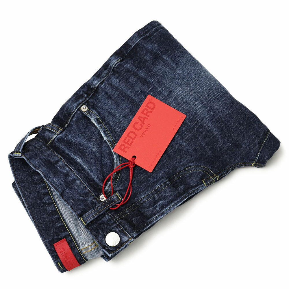 レッド カード / RED CARD / デニム パンツ / ウォッシュド ストレッチ / リズム / Rhythm / Slim Tapered / 71786301vdk 