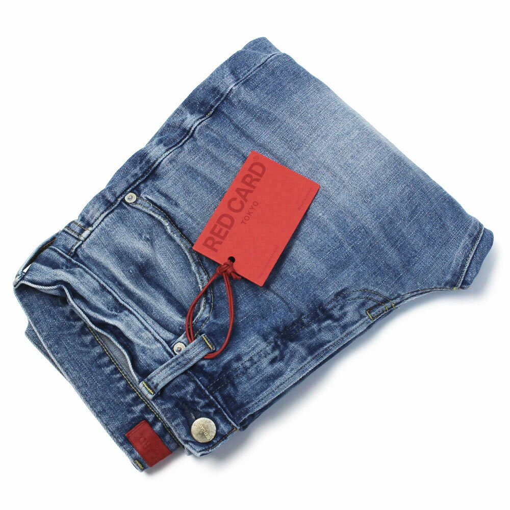 レッド カード / RED CARD / デニム パンツ / ウォッシュド ストレッチ / リズム プラス / Rhythm + / Slim Tapered / 12786801vlt 