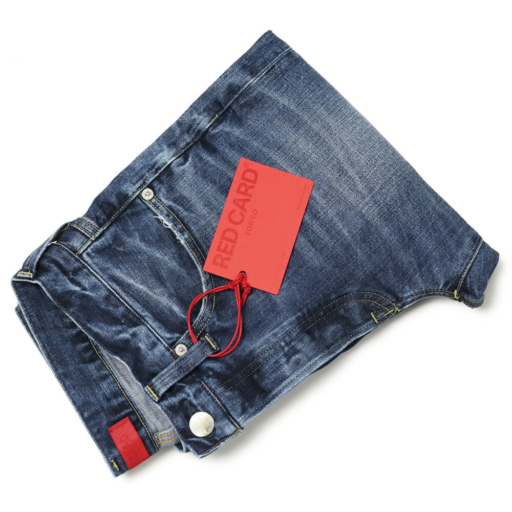 レッド カード / RED CARD / デニム パンツ / ウォッシュド ストレッチ / リズム プラス / Rhythm + / Slim Tapered / 12786801vmd