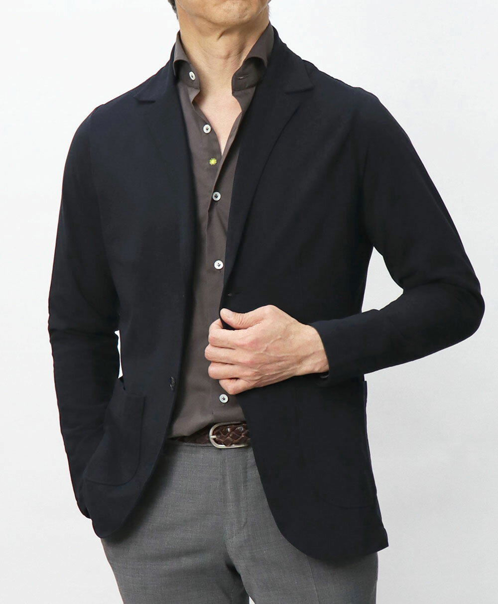 ザノーネ / ZANONE / アイスコットン / ice cotton / シングルジャケット / 2ボタン2パッチ / 815140-ZG380 【2201.ブラウン / 0542.ネイビー / 0015.ブラック】