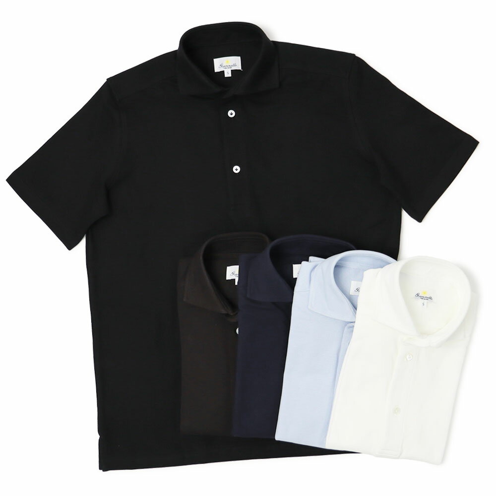 樂天商城 - ジャンネット / GIANNETTO / POLO SHIRT / ポロシャツ / コットン 鹿の子 / JERJEY POLOSHIRT SS【全5色】