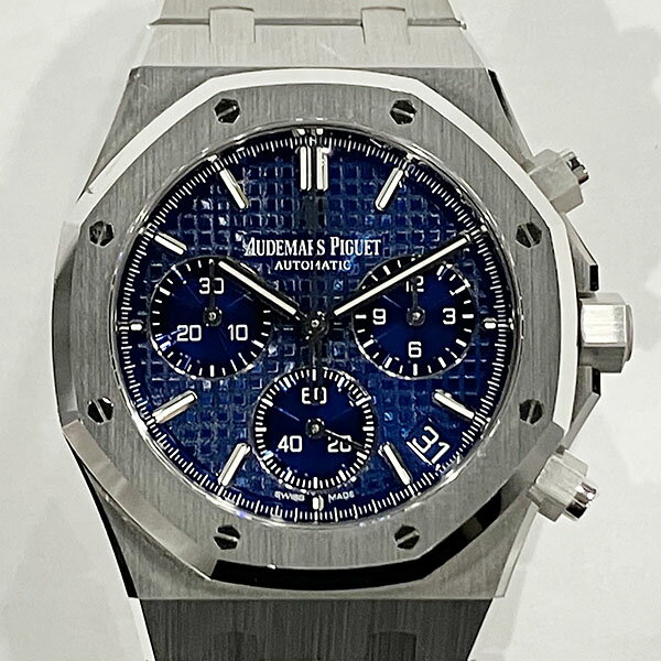 AUDEMARS PIGUET オーデマ・ピゲ ロイヤルオーク クロノグラフ 世界222本限定 ブルー文字盤 41mm 26239BC.OO.1220BC.01 46964264A【中古】【時計】【あす楽対象外】【佐川急便で発送】