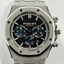 AUDEMARS PIGUET オーデマ・ピゲ ロイヤルオーク クロノグラフ ジャパンブティック111本限定 フロステッドゴールド ブラック文字盤 41mm 26331BC.GG.1224BC.03 47558179A【新品同様】【時計】【あす楽対象外】【佐川急便で発送】