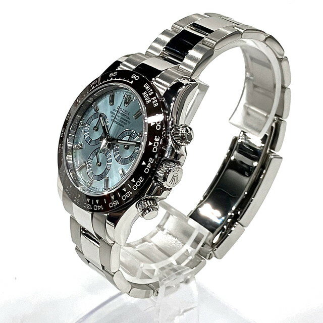 ROLEX ロレックス コスモグラフ デイトナ 40mm 11Pダイヤ アイスブルー プラチナ 116506A 【48065640】【中古】【時計】【佐川急便で発送】