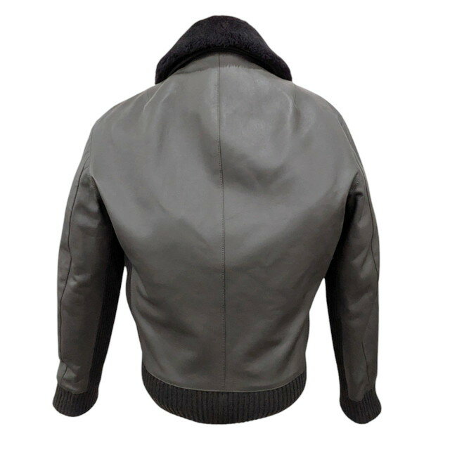 HERMES エルメス メンズ ファー付きリブ...の紹介画像2