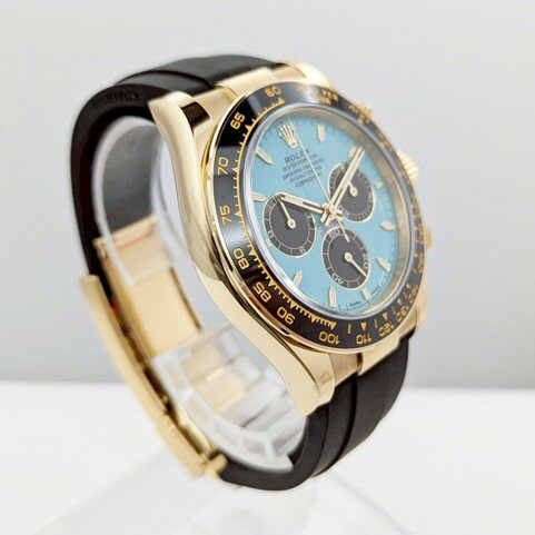 ROLEX ロレックス コスモグラフ デイトナ 40mm 126518LN ターコイズブルーダイアル イエローゴールド 2025年6月ギャラ【LCE_0000012180725】【新品】【時計】【佐川急便で発送】