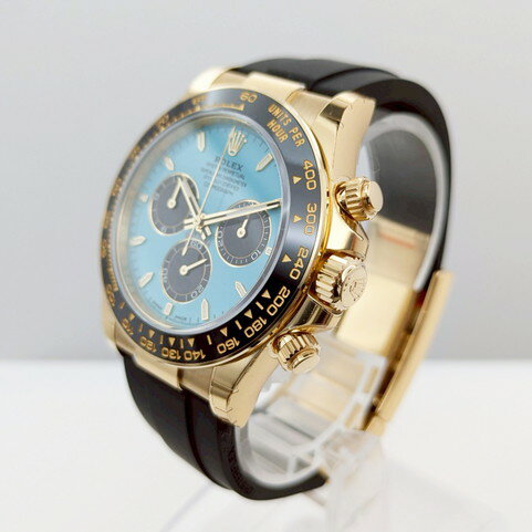 ROLEX ロレックス コスモグラフ デイトナ 40mm 126518LN ターコイズブルーダイアル イエローゴールド 2025年6月ギャラ【LCE_0000012180725】【新品】【時計】【佐川急便で発送】